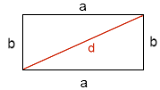Diagonale im Rechteck